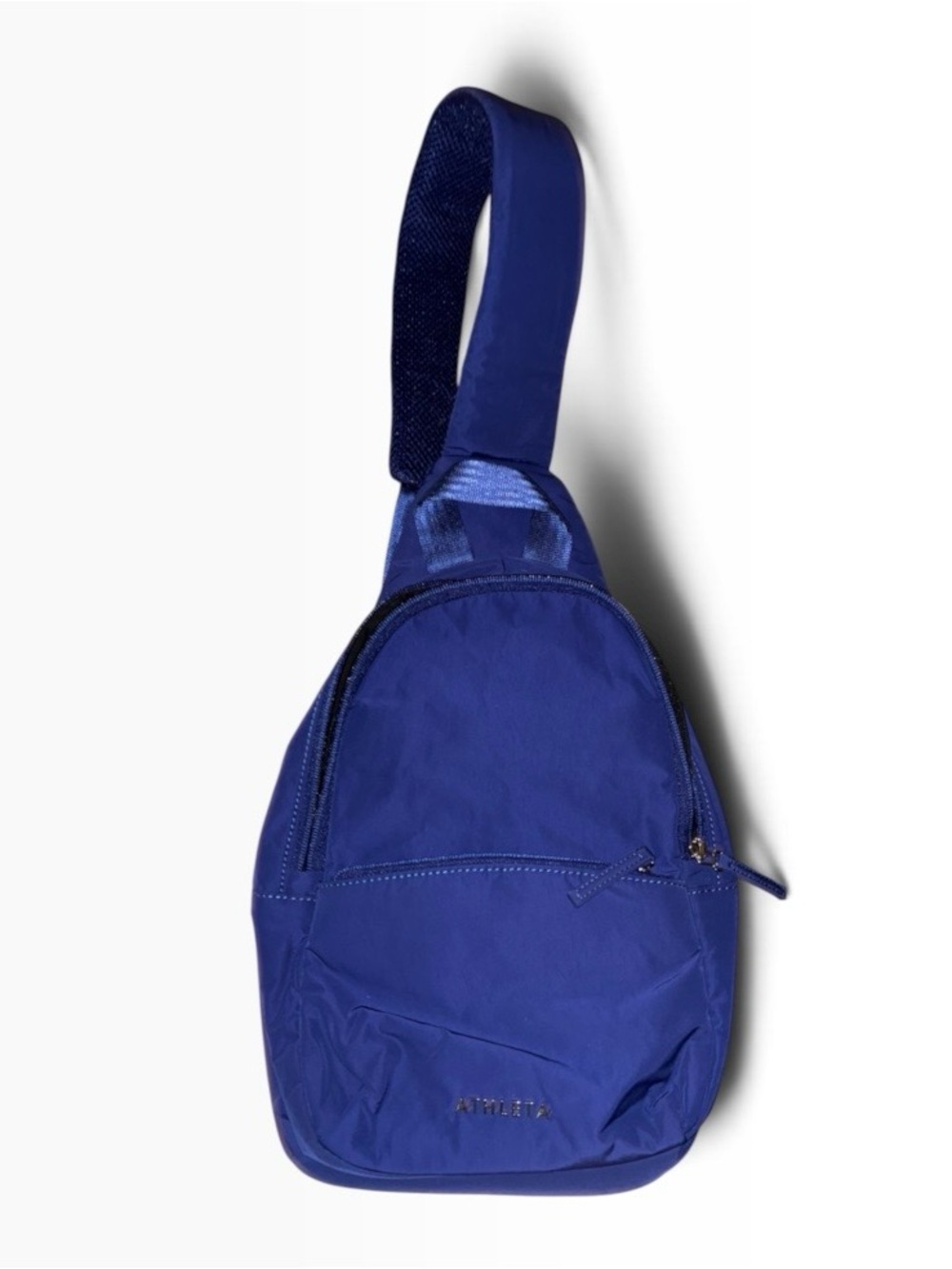 New without Tags Athleta All About Sling Bag Marine Blue color